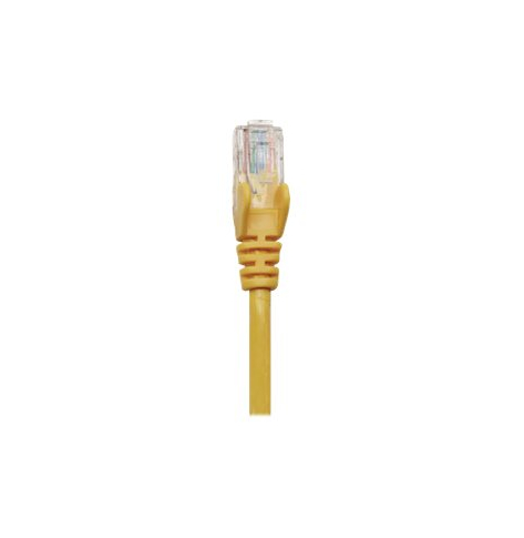 Kabel INTELLINET 319850 krosowy RJ45. kat. 5e UTP. 5m żółty