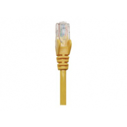 Kabel INTELLINET 325981 krosowy RJ45. kat. 5e UTP. 20m żółty