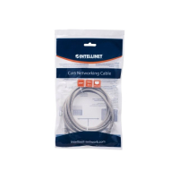 Kabel INTELLINET 336772 krosowy RJ45. kat. 6 UTP. 15m szary