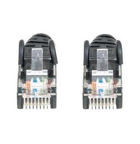 Kabel INTELLINET 342063 krosowy RJ45. kat. 6 UTP. 2m czarny