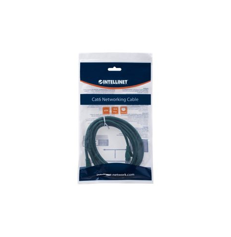 Kabel INTELLINET 342483 krosowy RJ45 kat6 UTP 1.5m zielony