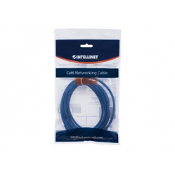 Kabel INTELLINET 342582 krosowy RJ45 kat6 UTP 1.5m niebieski