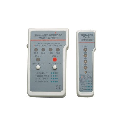 INTELLINET 351898 tester okablowania RJ45 RJ11 UTP FTP STP