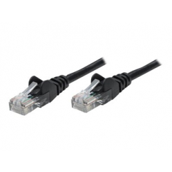 Kabel INTELLINET 450614 krosowy RJ45 Cat. 5e UTP 1m black CCA