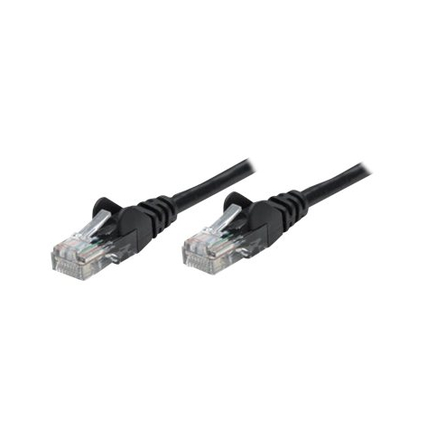 Kabel INTELLINET 450614 krosowy RJ45 Cat. 5e UTP 1m black CCA