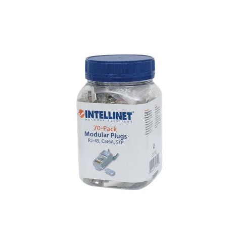 INTELLINET 790505 Wtyk modularny RJ45 8P8C Cat6A STP na drut i link