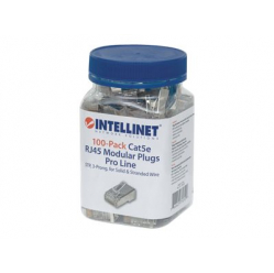 INTELLINET 790529 Wtyk modularny RJ45 8P8C Cat5e STP na drut i link