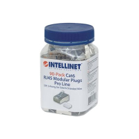 Wtyk modularny INTELLINET 790543 RJ45 8P8C Cat6 STP na drut i link