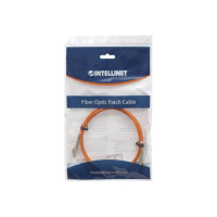 Kabel INTELLINET Fiber Optic Patch LC/LC OM2 20m pomarańczowy 50/125um Duplex Multimode