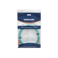 Kabel INTELLINET Fiber Optic Patch LC/SC OM3 3m niebieski 50/125um Duplex Multimode