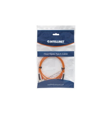 Kabel INTELLINET Fiber Optic Patch SC/SC OM2 20m pomarańczowy 50/125um Duplex Multimode
