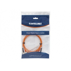 Kabel INTELLINET Fiber Optic Patch SC/SC OM2 2m pomarańczowy 50/125um Duplex Multimode