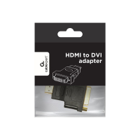 Adapter GEMBIRD A-HDMI-DVI-3 HDMI m / DVI-D f (24+1) Single link czarny