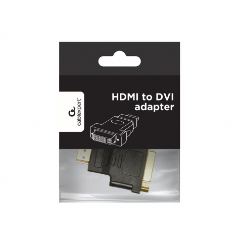 GEMBIRD adapter HDMI(M) - DVI-D(F)(24+1) Single link, czarny