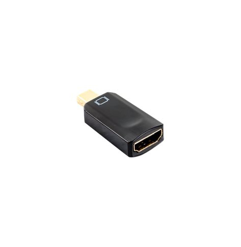 LANBERG AD-0004-BK adapter mini Displayport (M) - HDMI (F) czarny