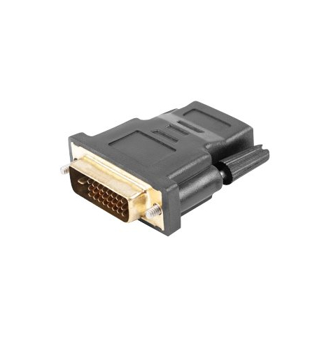 LANBERG AD-0010-BK adapter HDMI (F) - DVI-D (M) czarny