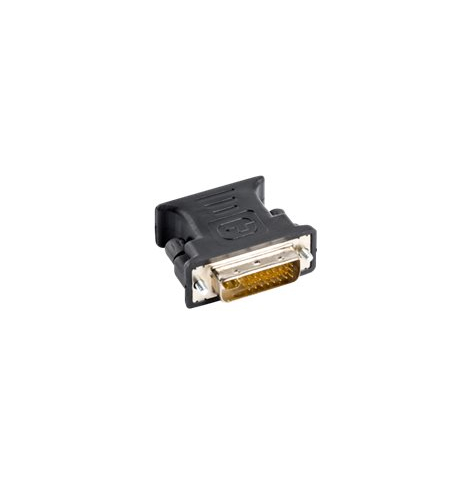 LANBERG AD-0012-BK adapter DVI-I (M) - VGA (F) czarny