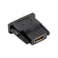 Adapter LANBERG AD-0013-BK HDMI f / DVI-D m czarny