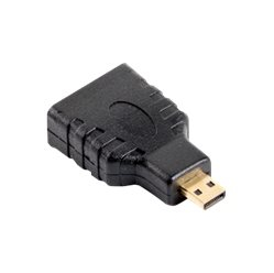 LANBERG AD-0015-BK adapter HDMI-A (F) - micro HDMI-D (M)