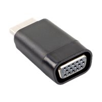 Adapter LANBERG AD-0016-BK HDMI-A m / VGA f czarny