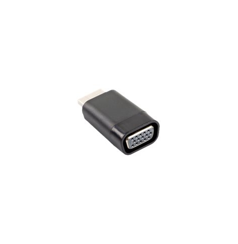 LANBERG AD-0016-BK adapter HDMI-A (M) - VGA (F) czarny