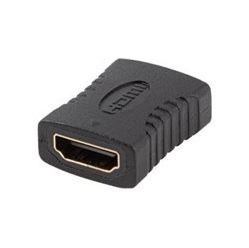 LANBERG AD-HDMI-01 adapter HDMI - HDMI F/F 4K beczka czarny