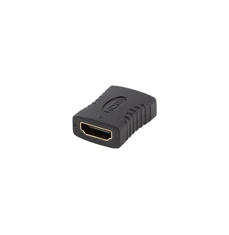 LANBERG AD-HDMI-01 adapter HDMI - HDMI F/F 4K beczka czarny