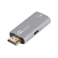 Kabel LANBERG Adapter HDMI M -> Displayport F 4k Srebrny