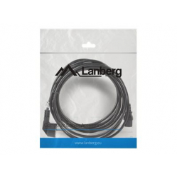 Kabel LANBERG CA-C13C-11CC-0050-BK zasilajacy komputerowy VDE CEE 7/7-> C13 5m