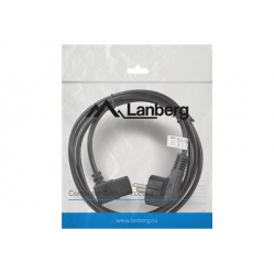 Kabel LANBERG CA-C13C-12CC-0018-BK zasilajacy komputerowy VDE 90 CEE 7/7-> C13 1.8m