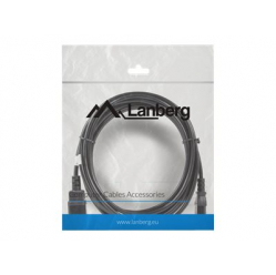 Kabel LANBERG CA-C13E-11CC-0050-BK Lanberg przedluzacz kabla zasilajacego C13-> C14 5m VDE