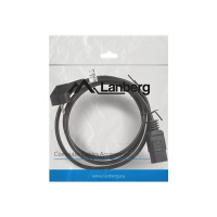 Kabel LANBERG CA-C19C-10CC-0018-BK Lanberg zasilajacy serwerowy CEE 7/7->C19 16A 1.8m