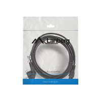 Kabel LANBERG CA-C5CA-11CC-003-BK Lanberg zasilajacy do laptopa koniczynka CEE 7/7->C5 3m