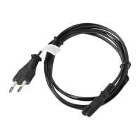 Kabel LANBERG CA-C7CA-10CC-0018-BK Lanberg zasilajacy EURO CEE 7/16->C7 1.8m