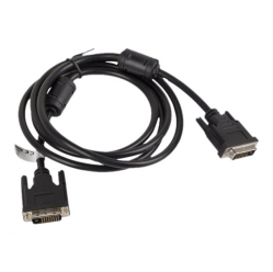 Kabel LANBERG CA-DVID-10CC-0018-BK Lanberg DVI-D(M)(24+1)->DVI-D(M)(24+1) 1.8m