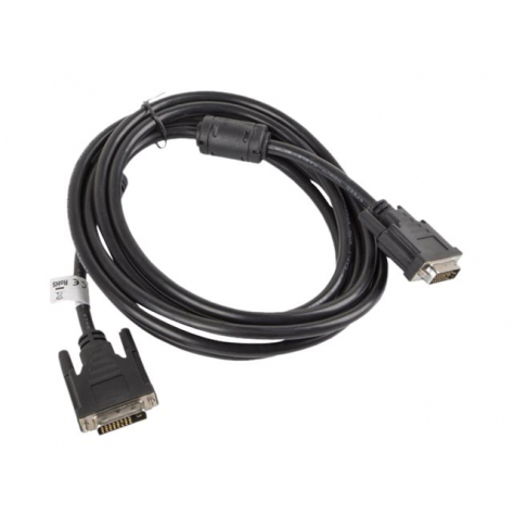 Kabel LANBERG CA-DVID-10CC-0030-BK Lanberg DVI-D(M)(24+1)->DVI-D(M)(24+1) 3m