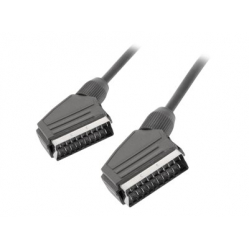 Kabel LANBERG CA-EUEU-10CC-0018-BK Lanberg Scart-Scart 1.8m