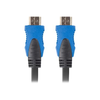 Kabel LANBERG CA-HDMI-20CU-0010-BK Lanberg HDMI M/M V2.0 4K 1M Czarny