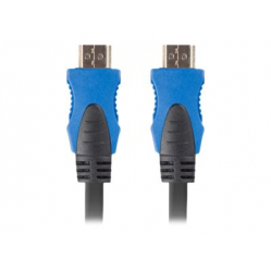 Kabel LANBERG CA-HDMI-20CU-0010-BK Lanberg HDMI M/M V2.0 4K 1M Czarny