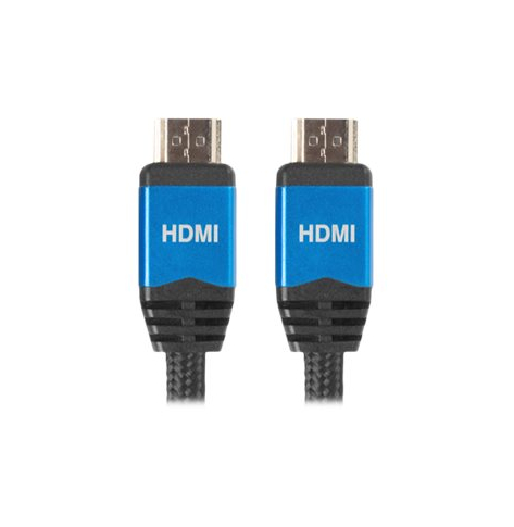 Kabel LANBERG CA-HDMI-20CU-0010-BL Lanberg HDMI M/M V2.0 1M Czarny Premium