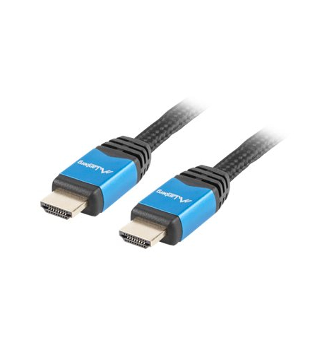 Kabel LANBERG CA-HDMI-20CU-0018-BL Lanberg HDMI M/M V2.0 1.8M Czarny Premium