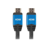 Kabel LANBERG CA-HDMI-20CU-0030-BL Lanberg HDMI M/M V2.0 3m Czarny Premium