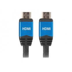 Kabel LANBERG CA-HDMI-20CU-0030-BL Lanberg HDMI M/M V2.0 3m Czarny Premium