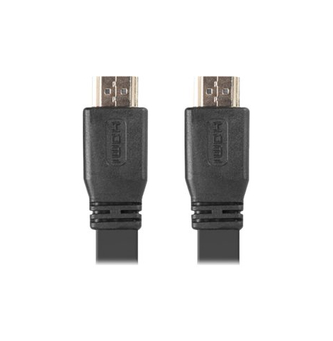 Kabel LANBERG CA-HDMI-21CU-0018-BK Lanberg HDMI M/M V2.0 1.8M Czarny Plaski