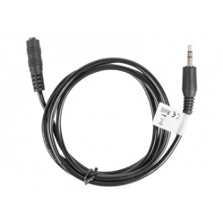 Kabel LANBERG CA-MJFJ-10CC-0015-BK Lanberg stereo Mini Jack(M)->Mini Jack(F) 1.5m