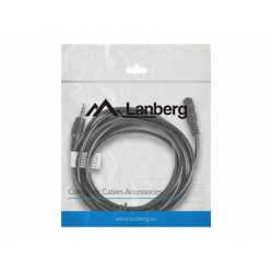 Kabel LANBERG CA-MJFJ-10CC-0030-BK Lanberg stereo Mini Jack(M)->Mini Jack(F) 3m