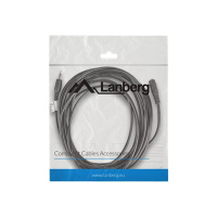 Kabel LANBERG CA-MJFJ-10CC-0050-BK Lanberg stereo Mini Jack(M)->Mini Jack(F) 5m