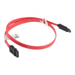 Kabel LANBERG CA-SASA-10CU-0050-R Lanberg SATA III Data 6 Gb/s 50cm