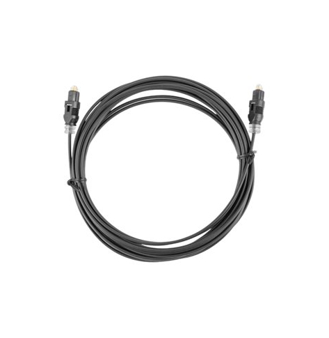 Kabel LANBERG CA-TOSL-10CC-0010-BK Lanberg TosLink M/M optyczny 1M, Black
