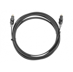 Kabel LANBERG CA-TOSL-10CC-0030-BK Lanberg TosLink M/M optyczny 3M, Black